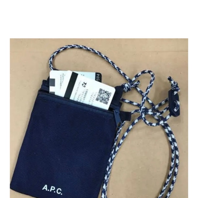 A.P.C(アーペーセー)のAPC 付録 ネックウォレット メンズのファッション小物(コインケース/小銭入れ)の商品写真