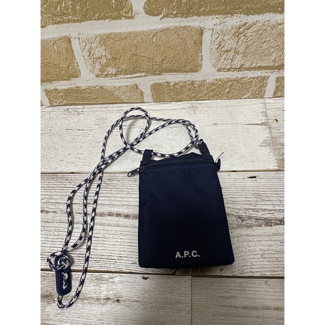 A.P.C(アーペーセー)のAPC 付録 ネックウォレット メンズのファッション小物(コインケース/小銭入れ)の商品写真