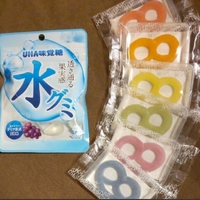 グミッツェル 6個 水グミ 1袋 きらら琥珀糖 1箱 ASMR UHA味覚糖 グミッツェル 6個 水グミ 1袋 きらら琥珀糖 1箱 ASMR UHA味覚糖