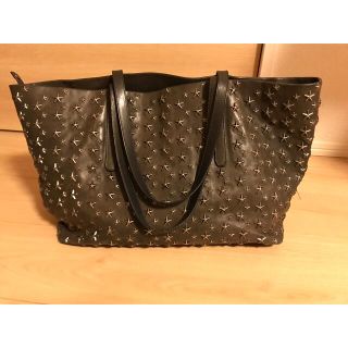 ジミーチュウ(JIMMY CHOO)の美品! JIMMY CHOO ジミーチュウ トートバッグ ピムリコ(トートバッグ)