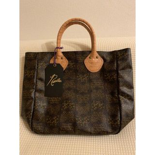 Needles Lthr. Handle Small Tote Papillon