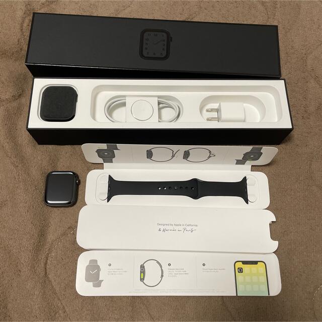 Apple Watch(アップルウォッチ)のApple Watch Hermès series5 GPS+Cellular メンズの時計(腕時計(デジタル))の商品写真
