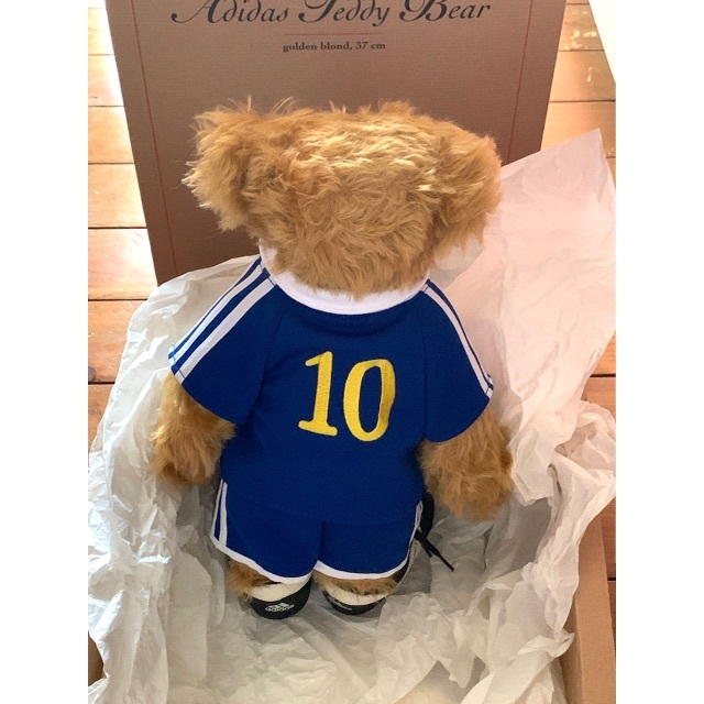 セール(SALE)開催中！ファッション通販 Steiff社製 超希少！☆ テディベア adidas☆激安 日韓Wカップ ぬいぐるみ