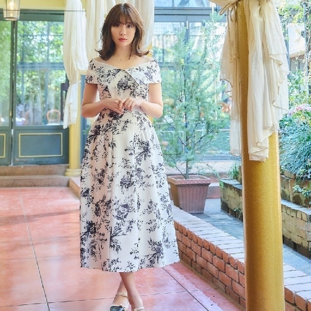 Her lip to - Secret Garden Midi Dressの通販 by m's shop ...