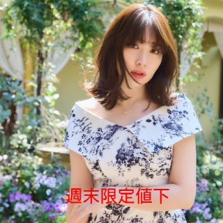 ハーリップトゥ(Her lip to)のSecret Garden Midi Dress(ひざ丈ワンピース)