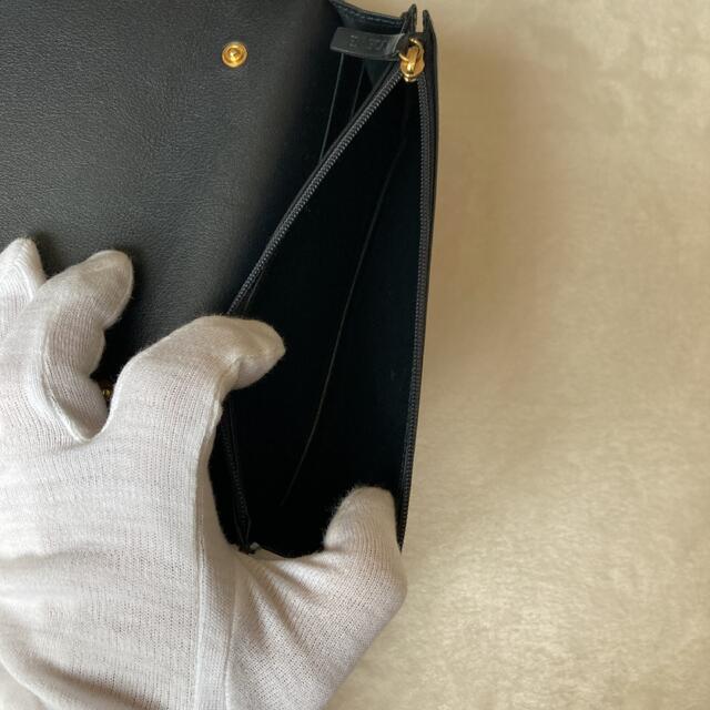 LOEWE ロエベ 長財布 レザー ブラック ロゴ刻印 | garzeparts.com