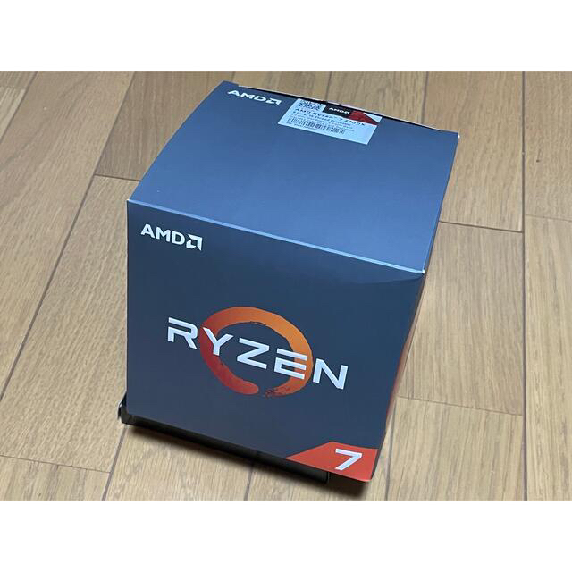 AMD Ryzen 7 2700X BOX【付属クーラー未使用】 人気商品・ スマホ/家電