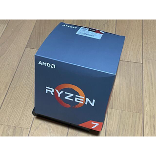 【中古】AMD Ryzen 7 2700X BOX【付属クーラー未使用】