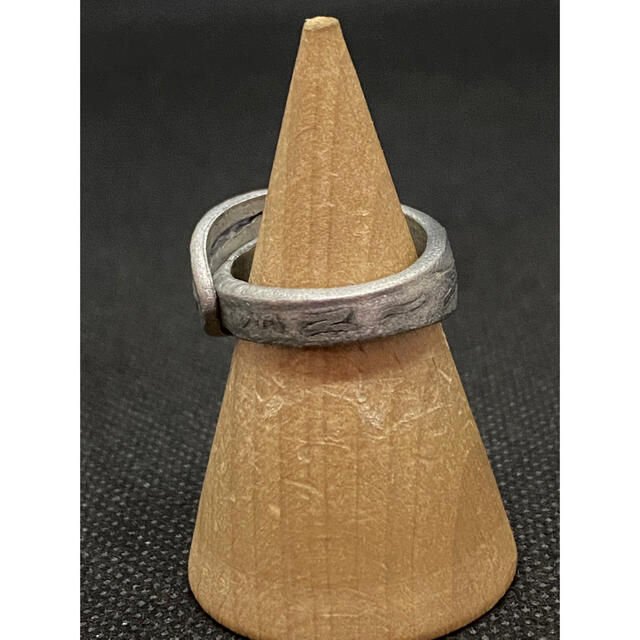 アンティーク リング スプーンリング 13号 調節可 メイン州 松の木 3216 メンズのアクセサリー(リング(指輪))の商品写真