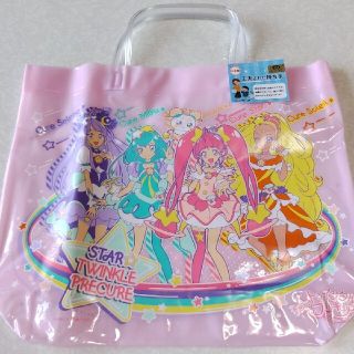 新品タグ付　スタートゥインクル　プリキュア　プールバッグ　ビニール　ピンク　通園(その他)