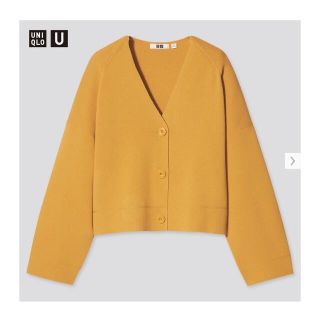 ユニクロ(UNIQLO)のUNIQLO U uniqlou ユニクロ　カーディガン　ミラノリブ(カーディガン)