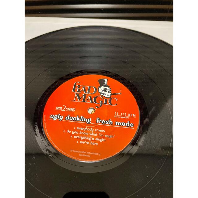 レア　ugly duckling  fresh mode 12 レコード LP エンタメ/ホビーのCD(ヒップホップ/ラップ)の商品写真
