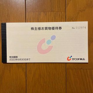 カワチ薬品 株主優待券 5000円(ショッピング)