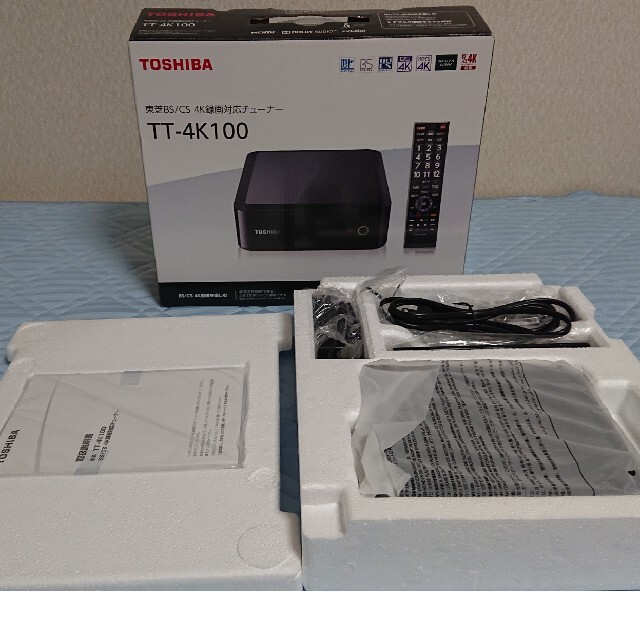 東芝(トウシバ)のTT-4K100 スマホ/家電/カメラのテレビ/映像機器(テレビ)の商品写真