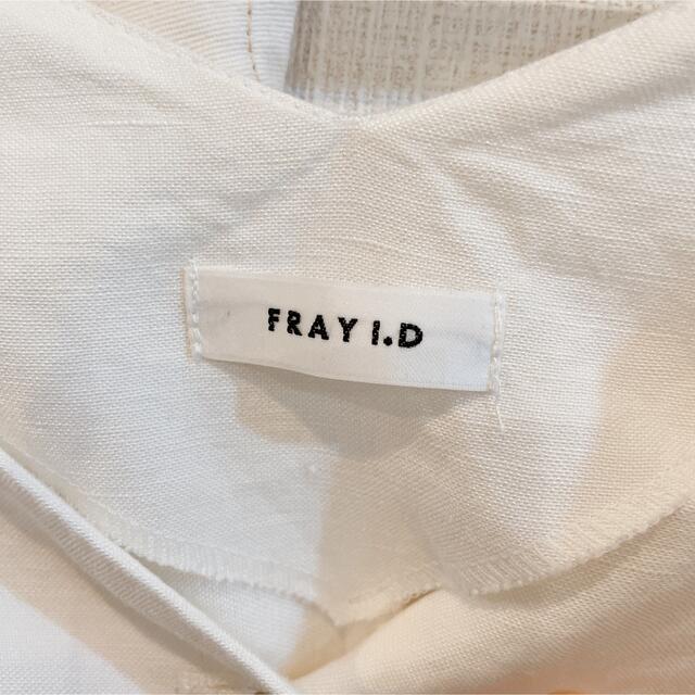 FRAY I.D(フレイアイディー)のFRAY I.D  ボリュームパフリネンブラウス レディースのトップス(シャツ/ブラウス(半袖/袖なし))の商品写真