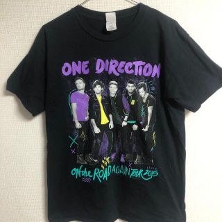 【人気】One direction Tシャツ　ツアーT 2015 ブラック(ミュージシャン)