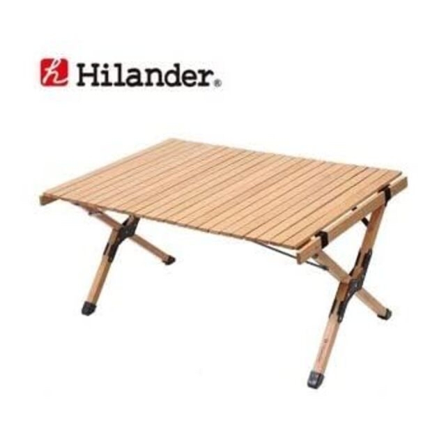 Hilander(ハイランダー) ウッドロールトップテーブル 90