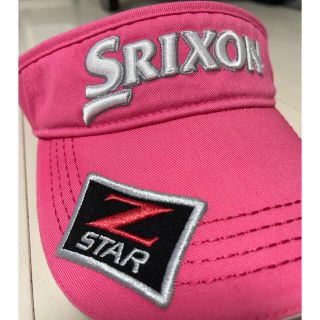 スリクソン(Srixon)の【美品！とにかく目立ちます！】スリクソン　サンバイザー(サンバイザー)