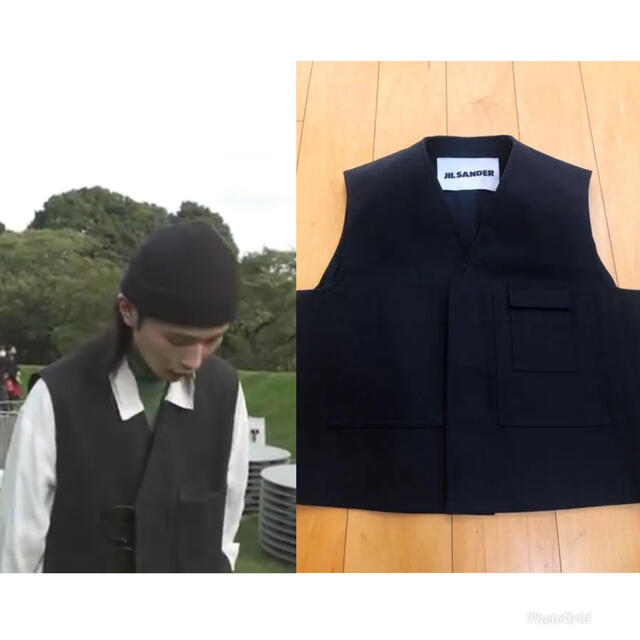 クラシック Jil Sander - JIL SANDER Vest ベスト シャツ パンツ ジル
