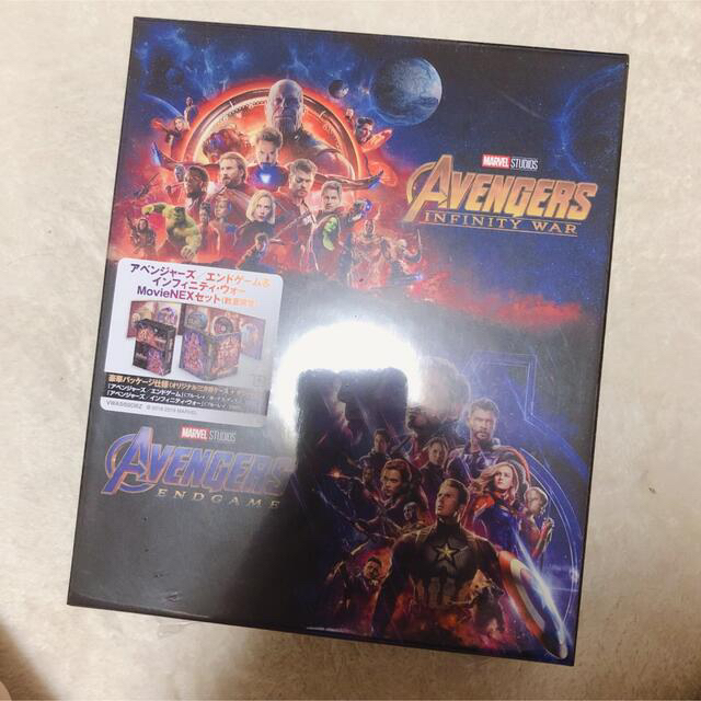 MARVEL(マーベル)のアベンジャーズ エンドゲーム&インフィニティ・ウォー MovieNEXセット〈… エンタメ/ホビーのDVD/ブルーレイ(外国映画)の商品写真