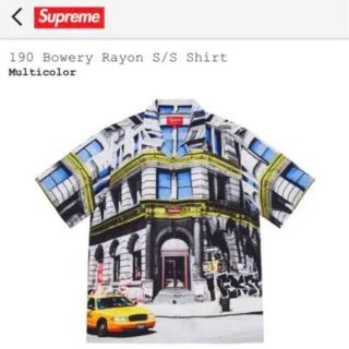 Supreme - Supreme 190 Bowery Rayon S/S Shirt Multiの通販 by AYG