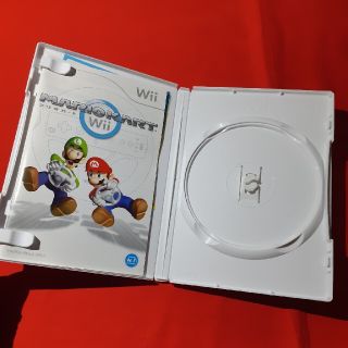 ウィー(Wii)のwii　マリオカート　ケース説明書のみ(家庭用ゲームソフト)