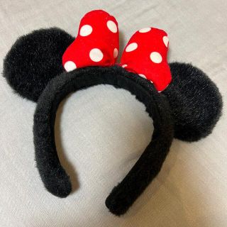 ディズニー(Disney)のカチューシャ(ミニー)(キャラクターグッズ)