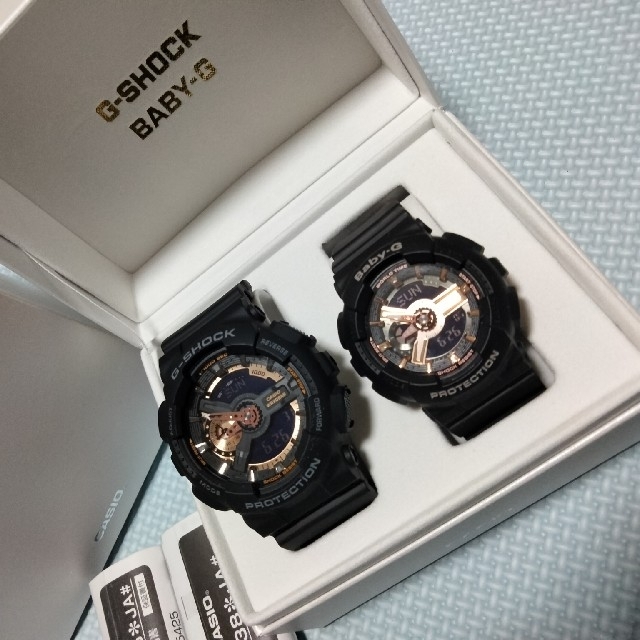 売れ筋サイト G-SHOCK BABY-G ペア ローズゴールド | www.butiuae.com