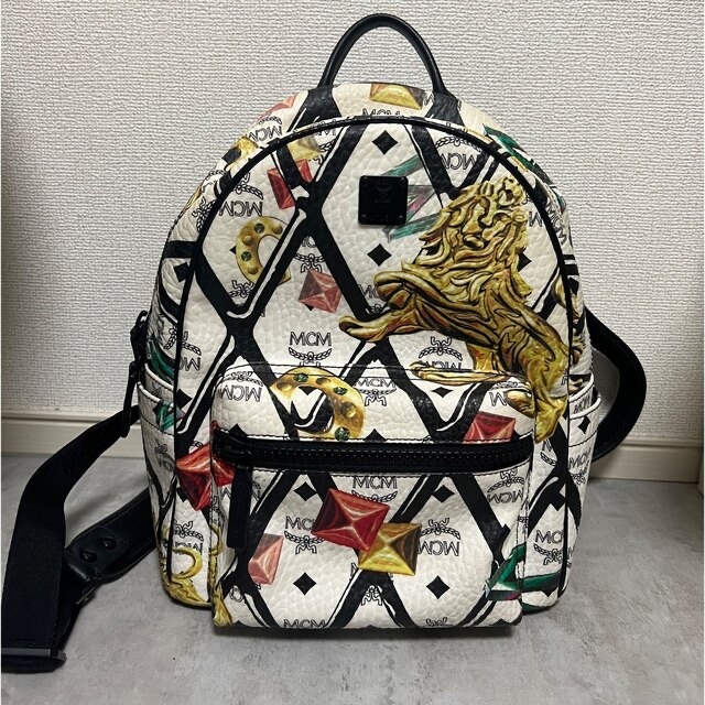 MCM LOVELESS ラブレス コラボ リュック ホワイト 3115-