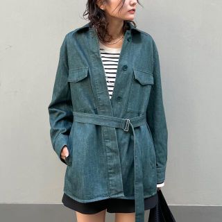 新品⭐︎UNIQLO U デニムシャツジャケットXL