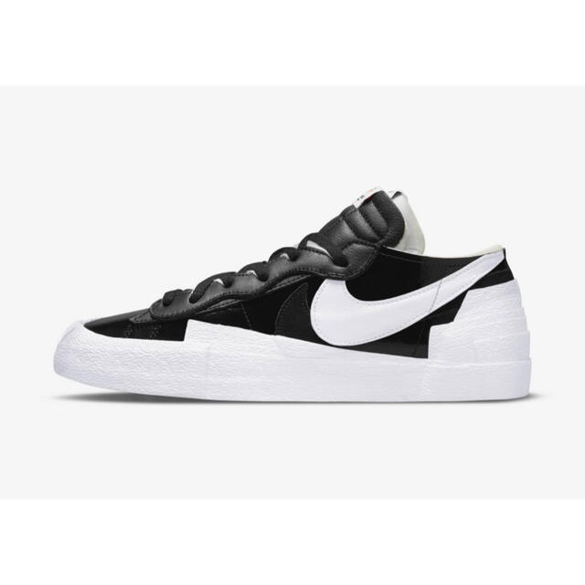 NIKE(ナイキ)のsacai nike blazer low black 26cm us8 メンズの靴/シューズ(スニーカー)の商品写真