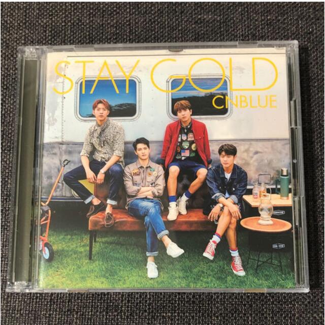 CNBLUE(シーエヌブルー)のCNBLUE  STAY GOLD（初回限定盤A）CD＋DVD エンタメ/ホビーのCD(K-POP/アジア)の商品写真