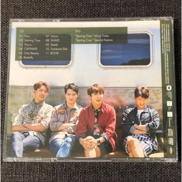 CNBLUE(シーエヌブルー)のCNBLUE  STAY GOLD（初回限定盤A）CD＋DVD エンタメ/ホビーのCD(K-POP/アジア)の商品写真