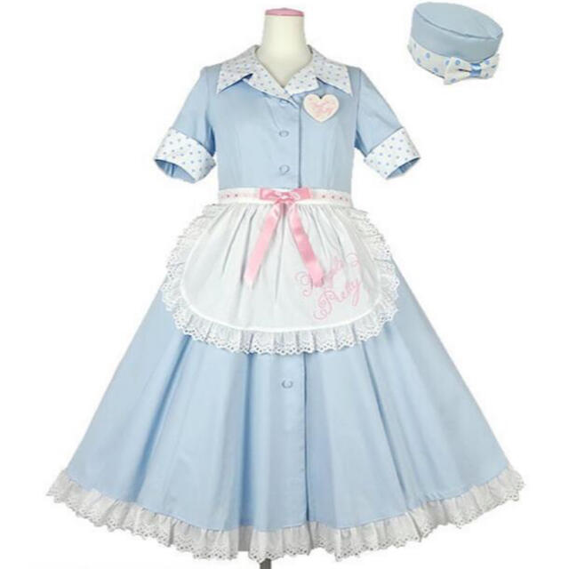 Angelic Pretty(アンジェリックプリティー)のMilk shake ワンピースセット レディースのワンピース(ひざ丈ワンピース)の商品写真