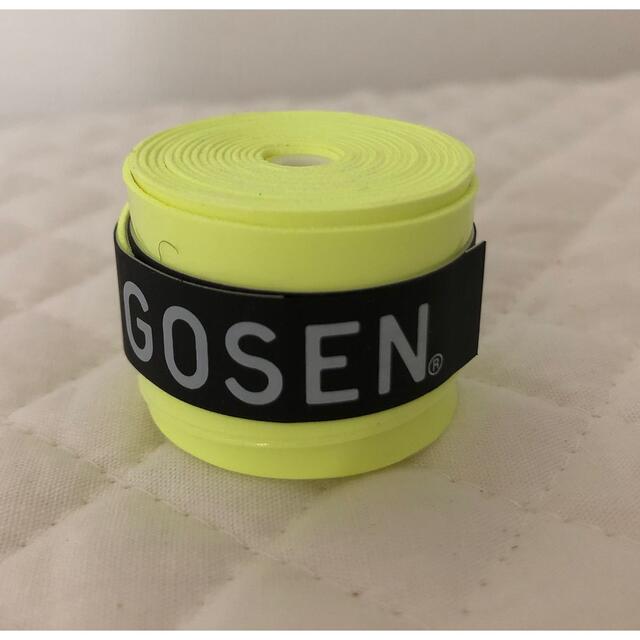 GOSEN(ゴーセン)のGOSEN グリップテープ 1個★迅速発送 蛍光黄色 ゴーセンマイバチ色変更可 エンタメ/ホビーのエンタメ その他(その他)の商品写真