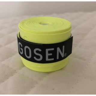 ゴーセン(GOSEN)のGOSEN グリップテープ 1個★迅速発送 蛍光黄色 ゴーセンマイバチ色変更可(その他)