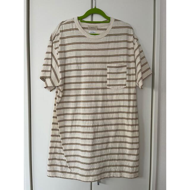 TODAYFUL(トゥデイフル)のTODAYFUL■Oversize Border Tシャツ メンズのトップス(Tシャツ/カットソー(半袖/袖なし))の商品写真