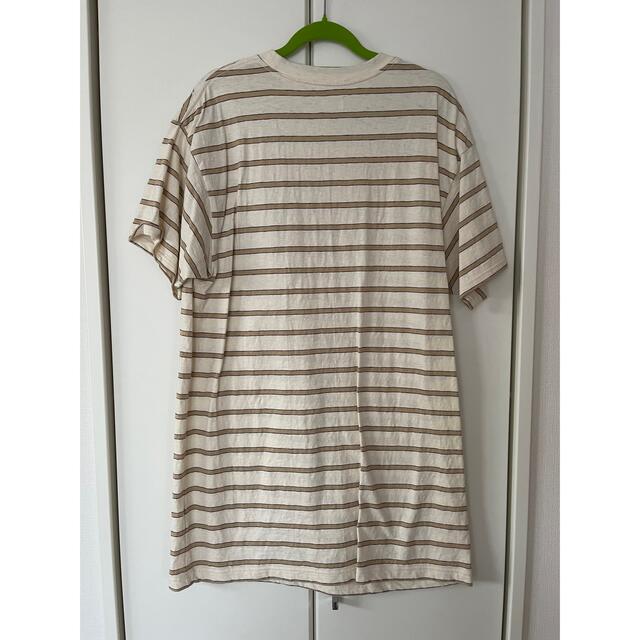 TODAYFUL(トゥデイフル)のTODAYFUL■Oversize Border Tシャツ メンズのトップス(Tシャツ/カットソー(半袖/袖なし))の商品写真