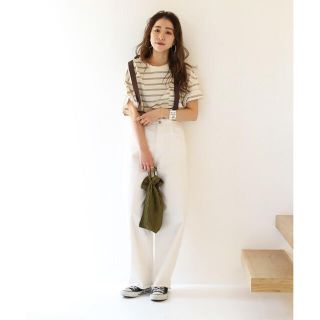 トゥデイフル(TODAYFUL)のTODAYFUL■Oversize Border Tシャツ(Tシャツ/カットソー(半袖/袖なし))