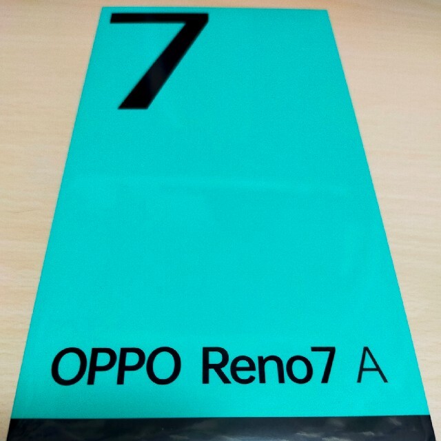 スマートフォン/携帯電話OPPO Reno7 A　ドリームブルー　週末限定値下げ