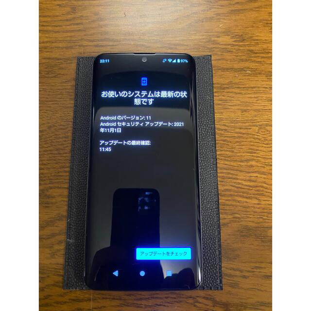 SHARP AQUOS zero2 ブラック 906SH SIMフリー