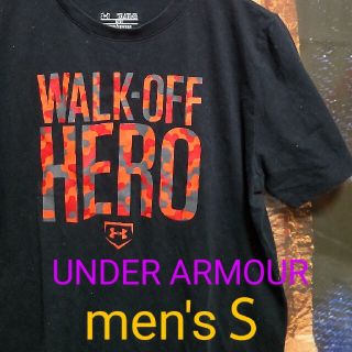 アンダーアーマー(UNDER ARMOUR)のUS古着★UNDER ARMOUR/S ロゴプリ Tシャツ(Tシャツ/カットソー(半袖/袖なし))