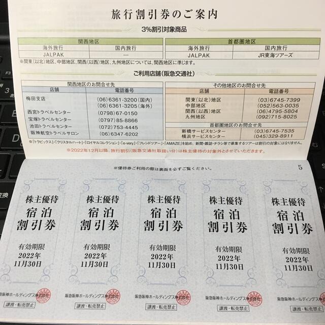 阪急阪神第一ホテルグループ　宿泊割引券　飲食割引券 チケットの優待券/割引券(レストラン/食事券)の商品写真