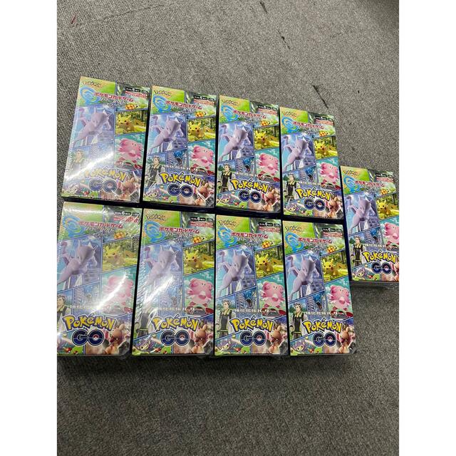 シュリンク付　9BOX 未開封　ポケモンカードゲーム ポケモンGO 即購入OK
