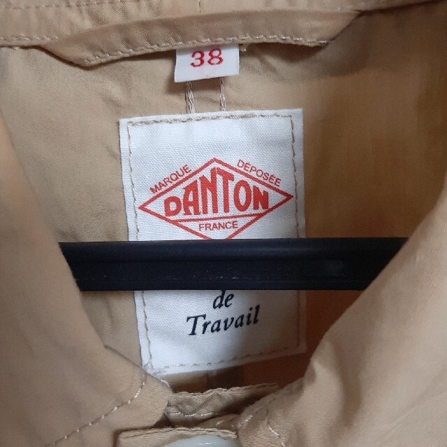 DANTON(ダントン)のDANTON薄手のジャケット　38 ベージュ メンズのジャケット/アウター(カバーオール)の商品写真