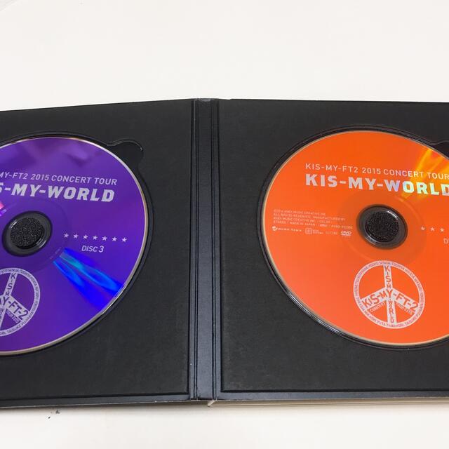 Kis-My-Ft2(キスマイフットツー)の訳ありKIS-MY-WORLD（初回生産限定盤）  エンタメ/ホビーのDVD/ブルーレイ(ミュージック)の商品写真