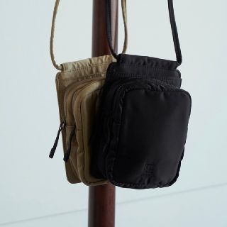 RAMIDUS×CLANE SHOULDER POUCH ブラック