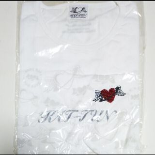 カトゥーン(KAT-TUN)の未開封 KAT-TUN Tシャツ ライブ グッズ 白 ジャニーズ アイドル(アイドルグッズ)