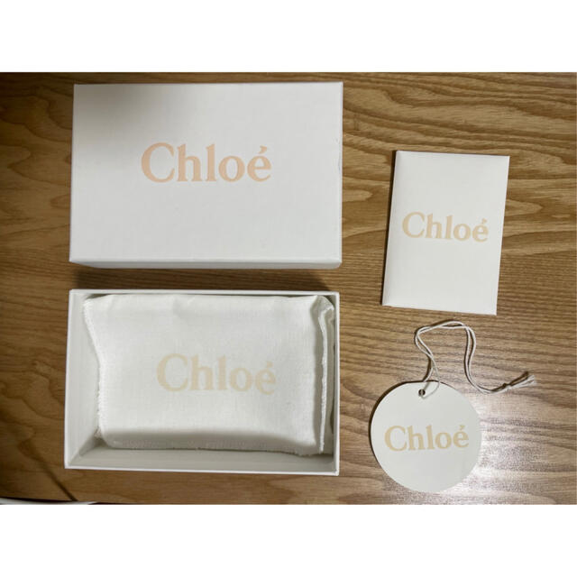 Chloe(クロエ)のChloeアビー三つ折り財布鍵モチーフブラック レディースのファッション小物(財布)の商品写真