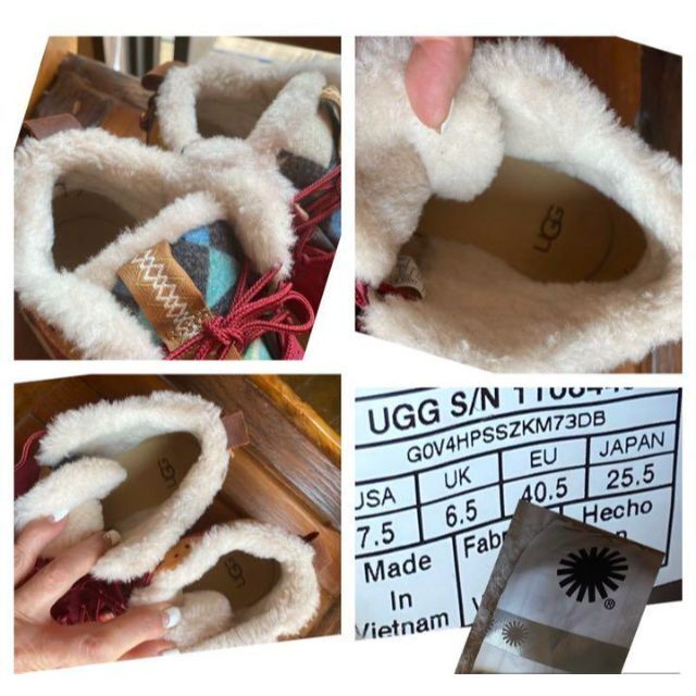 UGG(アグ)の完売しました。。。。。。。。。。UGG✨MIWO TRAINER✨25.5～26 レディースの靴/シューズ(スニーカー)の商品写真